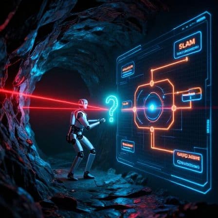 الگوریتم SLAM چگونه کار می‌کند؟ بررسی مراحل مکان‌یابی و نقشه‌برداری همزمان
