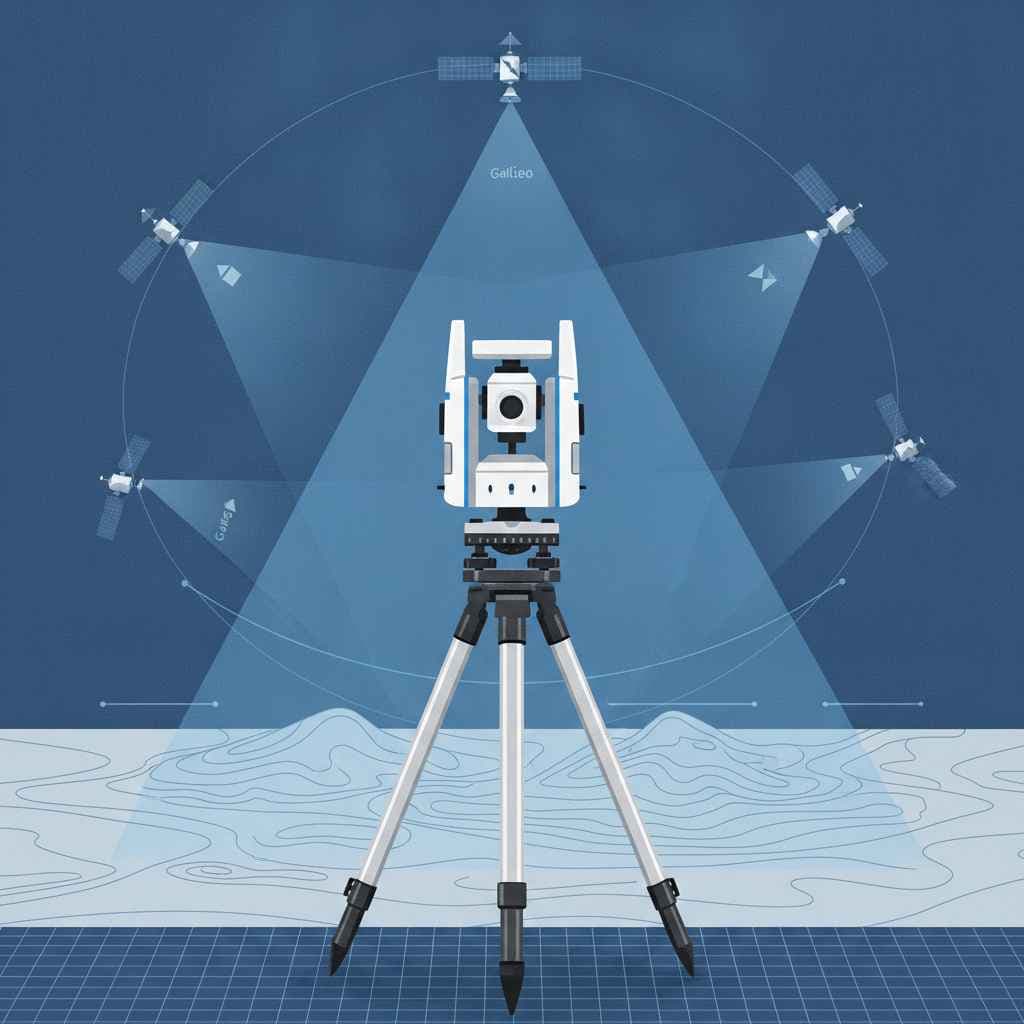 نقشهبرداری با فناوری GNSS - خدمات تخصصی سپهر پایش مکان نگار